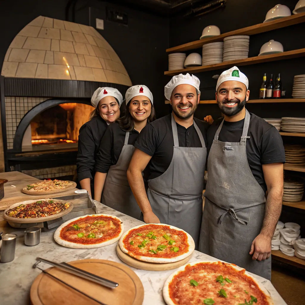 Our team at OURPIZZAOVEN